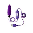 A-Toys - Vibro Egg Cony. Panel sterowania, super gładki silikon, przyjemne wibracje. Ładowanie USB.