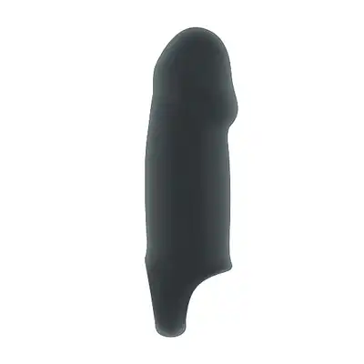 Sono - Stretchy Thick Penis Extension No. 37. Przezroczysta nakładka. Ekstra powiększenie i pogrubienie penisa. 100% satysfakcji!