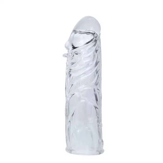 Penis Sleeve - Żelowa przezroczysta nakładka na penisa. Stymulacja łechtaczki i pogrubienie penisa. 2 w 1!
