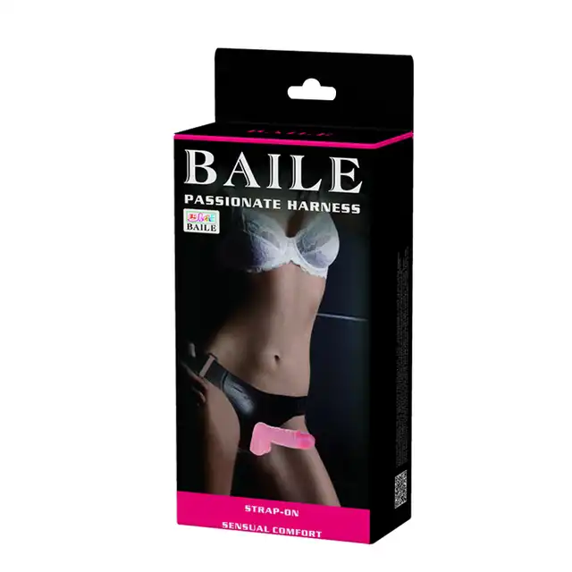 Baile - Jessica Strap On. Wytrzymały pasek, wodoodporny i elastyczny. 