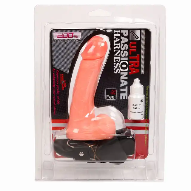 Ultra Passionate Harness - Sensual Comfort Strap-On With Dildo. Solidny, uniwersalny strap-on.