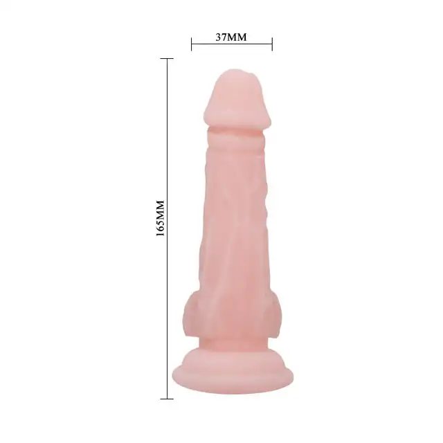Super Dildo - Realistyczne, cieliste dildo 6.4". 
