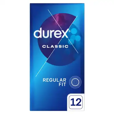 Durex Classic 12 szt. Easy-on.  Klasyczny bestseller światowej marki.