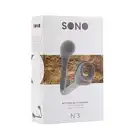 Sono - Butt Plug With Cockring № 3. Wtyczka analna z ringiem na penisa. Silikon medyczny.