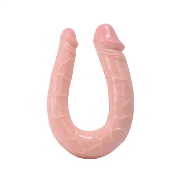 Real Rapture - U-Shaped. Podwójne mini dildo, realistyczne.