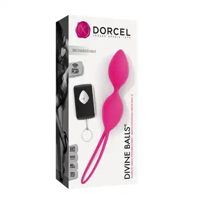 Dorcel - Divine Balls. Nowoczesne kulki Gejszy. Silikon medyczny.