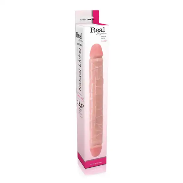 Real Rapture - Double Dildo. Realistyczne, podwójne dildo.