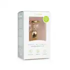 Easy Toys - Metal Butt Plug. Metalowa wtyczka analna z pięknym kryształem.