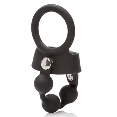 Calexotic - Weighted Ball Spreader. Nakładka na jądra z ringiem na penisa.