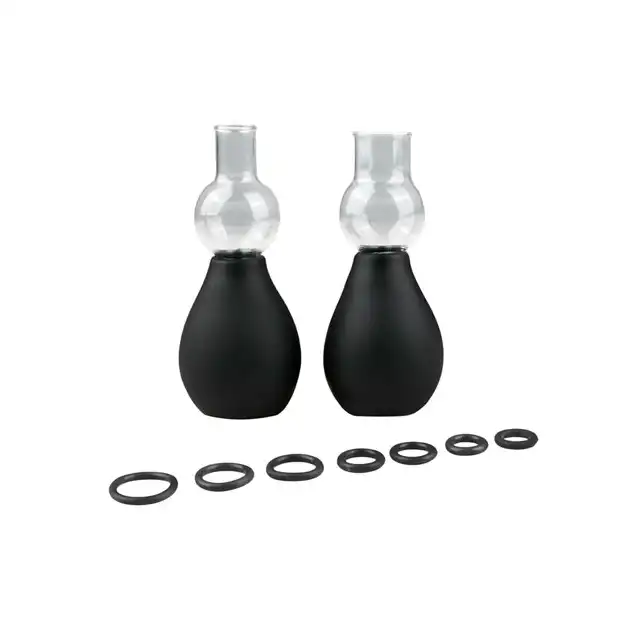 Easy Toys - Nipple Pump Set. Pompki do sutków. Większa wrażliwość na dotyk.