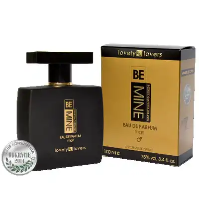 Lovely Lovers - Be Mine EAU DE PERFUM MEN- Perfumy z feromonami, męskie - 100 ml