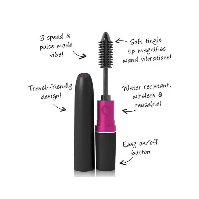 The Screaming O - Vibrating Mascara Wand. Wibrująca szczoteczka od mascary, 100% dyskrecji!