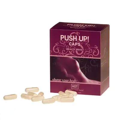 Hot - Push Up Caps. 90 tabletek. Skuteczna pielęgnacja biustu!