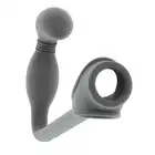 Sono - Butt Plug With Cockring № 2. Wtyczka analna z ringiem na penisa. Silikon medyczny.