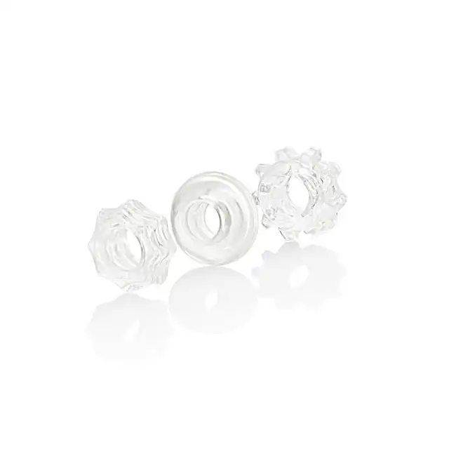 Calexotic - Reversible Ring Set. Zestaw ringów na penisa.