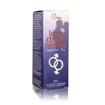 Love Drops Power - Spanish Fly. Krople wspierające pobudzenie erotyczne. 