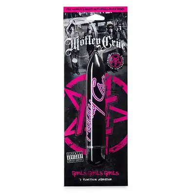 Mötley Crüe - Girls Girls Girls. Klasyczny wibrator z edycji limitowanej.