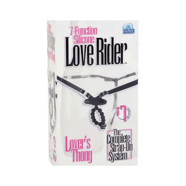 California Exotic Novelties - Lover's Thong. Majteczki z koralikami rozkoszy.