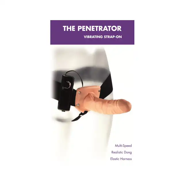 Kinx - The Penetrator. Wibrujący Strap-On dla kobiet.