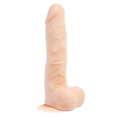 Adam &amp; Eve - Flex Skin Dual Feel Dildo. Dildo z ruchomym napletkiem.