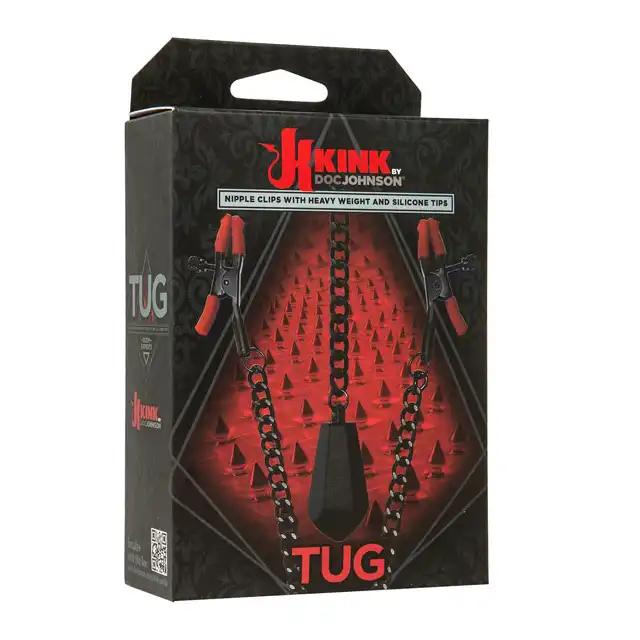 Kink by DocJohnson - Tug. Klamerki na sutki z obciążeniem. Mega Sale!