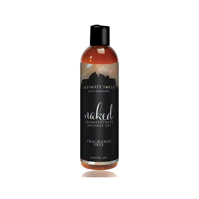 Intimate Earth - Naked. Aromatherapy Massage Oil. Naturalne oleje.