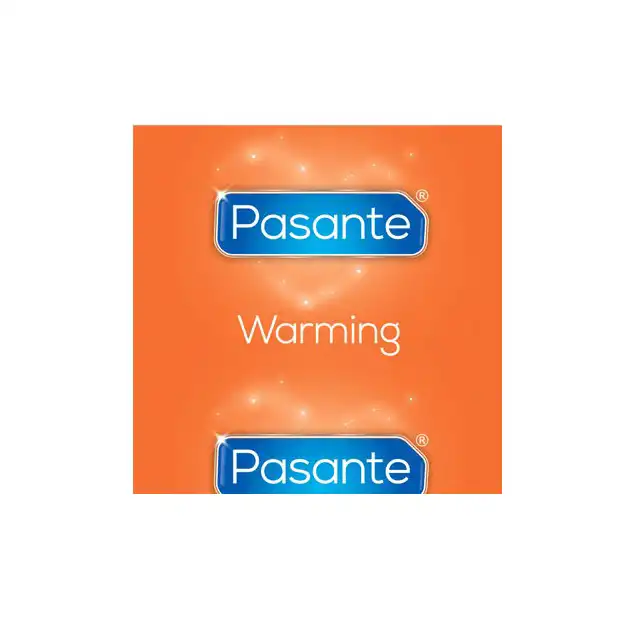 Pasante - Warming. Prezerwatywy z lubrykantem rozgrzewającym. 3 sztuki.