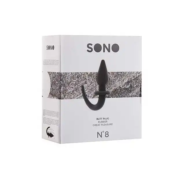 Sono - Butt Plug № 8. Żelowa wtyczka analna.