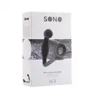 Sono - Butt Plug With Cockring № 2. Wtyczka analna z ringiem na penisa. Silikon medyczny.