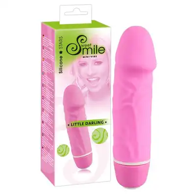 Sweet Smile - Little Darling.Silikonowy mini wibrator.