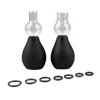 Easy Toys - Nipple Pump Set. Pompki do sutków. Większa wrażliwość na dotyk.