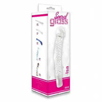 Sensual Glass - Isa. Szklane dildo.