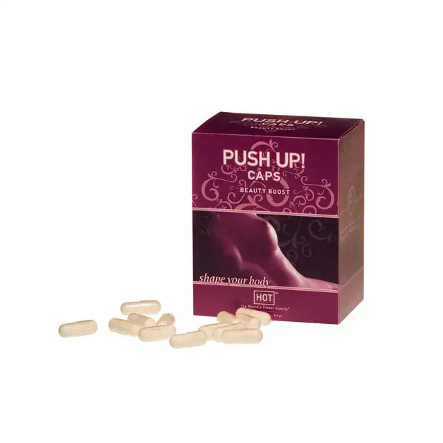 Hot - Push Up Caps. 90 tabletek. Skuteczna pielęgnacja biustu!