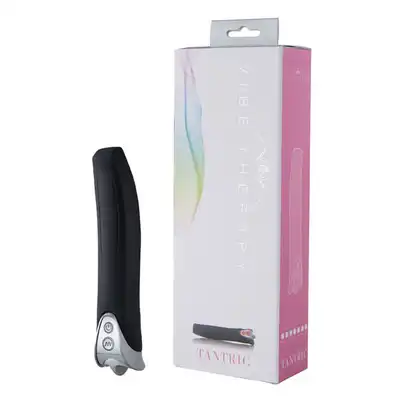 Vibe Therapy - Tantric Black. Wibrator, silikon medyczny.