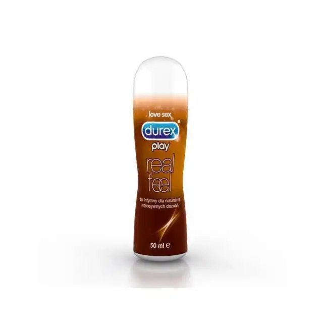 Durex Play - Real Feel. Zel nawilżający. Uczucie skóry na skórze.
