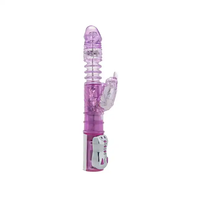 The Rabbits by Toy Joy - Up &amp; Down Up &amp; Down. Wielofunkcyjny wibrator z ruchem posuwistym.