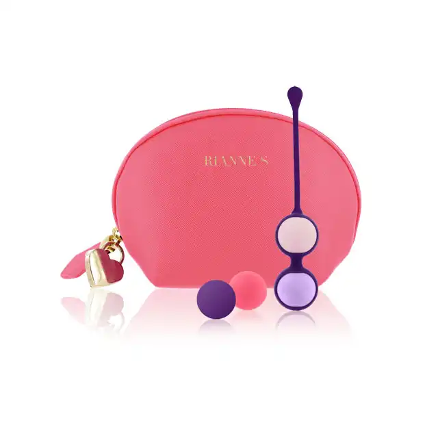 Rianne S -  Pussy Playballs Pink. Progresywny zestaw kulek Gejszy.