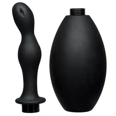 Kink by DocJohnson - Flow Flush. Gruszka do lewatywy z końcówką.