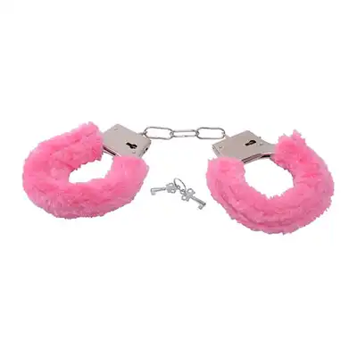 BestSeller - Furry Handcuffs Pink. Kajdanki z puszystym futerkiem. HIT!