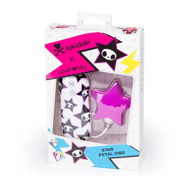Tokidoki - Star Petal Vibe. Jajeczko wibrujące z miękką silikonową nakładką. Mega sale!
