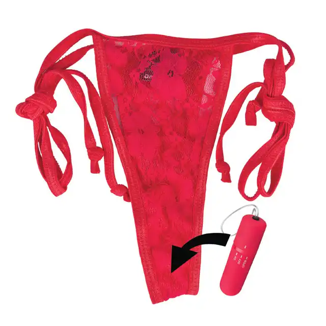 The Screaming O - Vibrating Panty Set. Wibrujące majteczki, sterowane pierścionkiem.