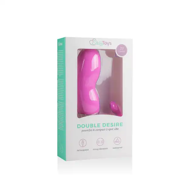 Easy Toys - Double Desire. Wibrator stymulujący punkt G.