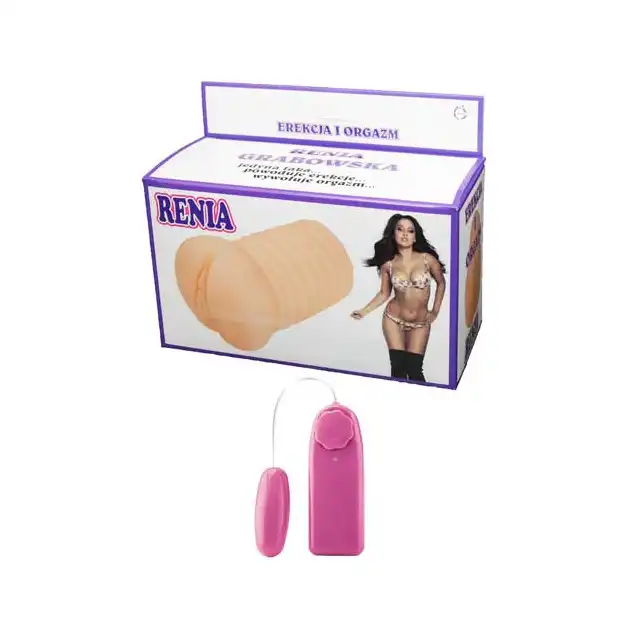 Bseries - Masturbator Renia Grabowska. Wibrująca wagina o  ultra miękkiej powierzchni zapewniająca wyjątkowe wrażenia  