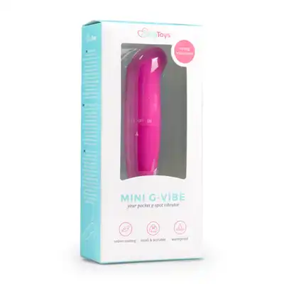 Easy Toys - Mini G-Vibe. Stymulator punktu G o silnych wibracjach.