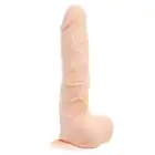 Adam &amp; Eve - Flex Skin Dual Feel Dildo. Dildo z ruchomym napletkiem.