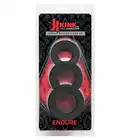 Kink by DocJohnson - Endure. Zestaw silikonowych ringów. Premium. Mega sale!