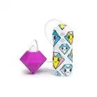 Tokidoki - Solitaire Petal Vibe. Jajeczko wibrujące z silikonową nakładką. miękką,