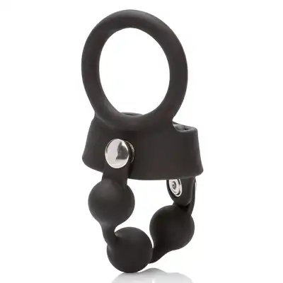 Calexotic - Weighted Ball Spreader. Nakładka na jądra z ringiem na penisa.