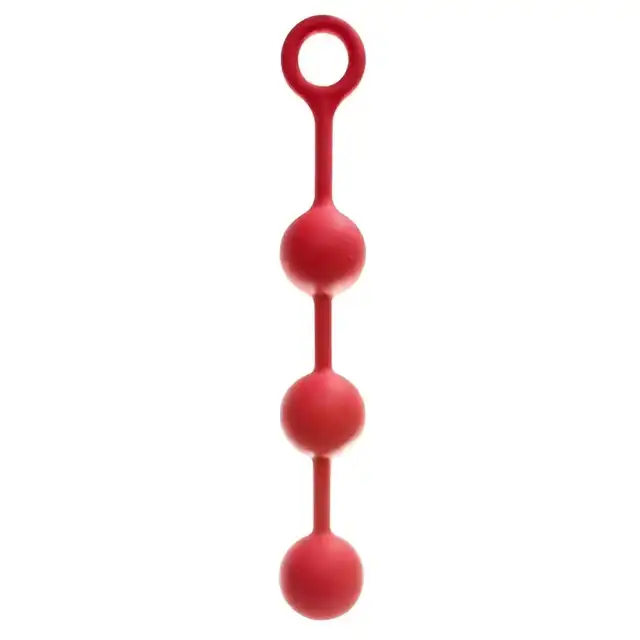 NMC - Silicone Anal Beads. Duże kulki analne.