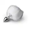 Easy Toys - Bunny Tail Plug. Wtyczka z miękką, króliczą kitką.